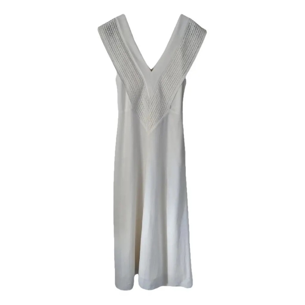 MASSIMO DUTTI size small
Long Dress With Crochet Detail - White - Picture 2 of 7
